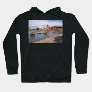 Mermaid Quay, Cardiff Bay, Wales Hoodie